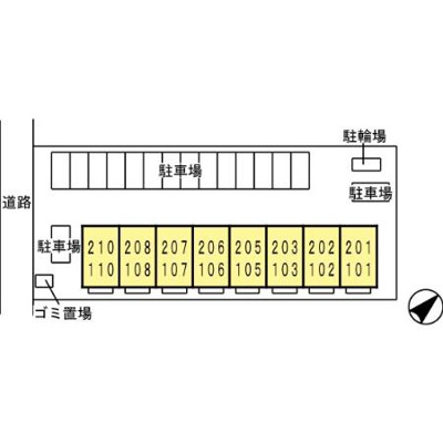 【区画図】 | カーサオークマ