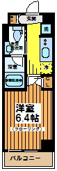 【間取り】 | プライマル方南町
