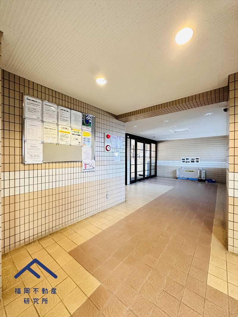 ライオンズマンション春日若葉台のエントランス