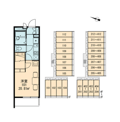 【区画図】 | YAHAGI Ⅰ
