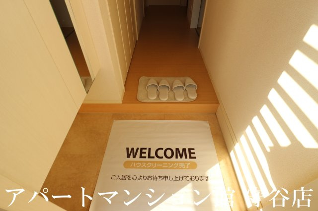 ベル・アジュールＢの玄関