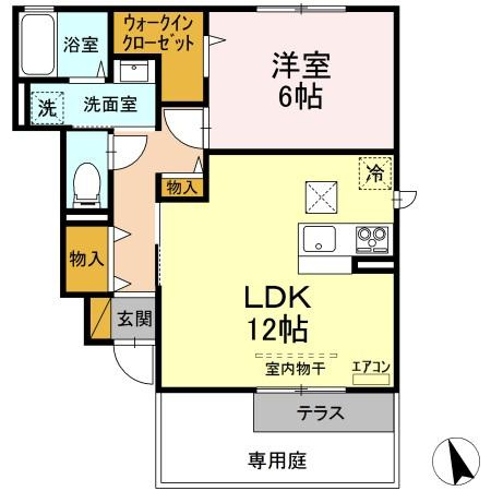 ベル・アジュールＢの間取り