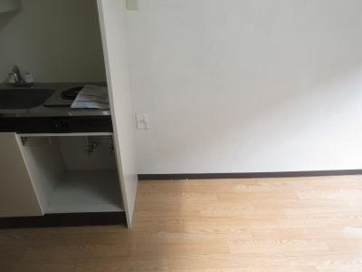 シティ嵯峨の内装|冷蔵庫設置スペース