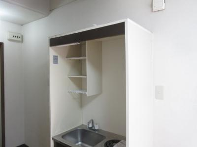 シティ嵯峨の収納|キッチン上部