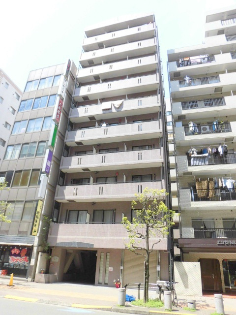 プレール・ドゥーク大森の外観|2004年1月築　SRC鉄骨鉄筋コンクリート造地上10階建て総戸数47戸の人気分譲賃貸マンション　JR京浜東北線大森駅近の東京都大田区大森北1丁目、京浜急行本線大森海岸駅も徒歩圏内！