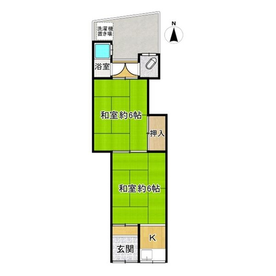 【間取り】 | 東五百住荘