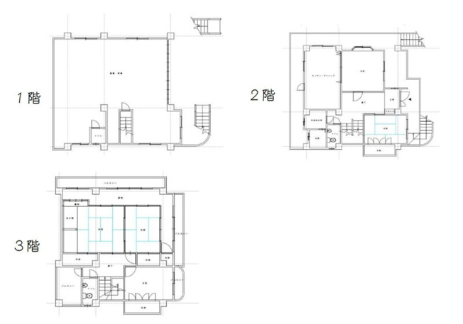 【間取り】 | 【商談中】海が目の前、オーシャンビューの3階建