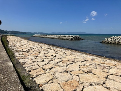 【周辺】 | 【商談中】海が目の前、オーシャンビューの3階建
