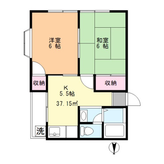 【間取り】 | 林ハイツ