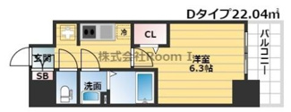 【間取り】 | プレサンス堺筋本町ディスティニー