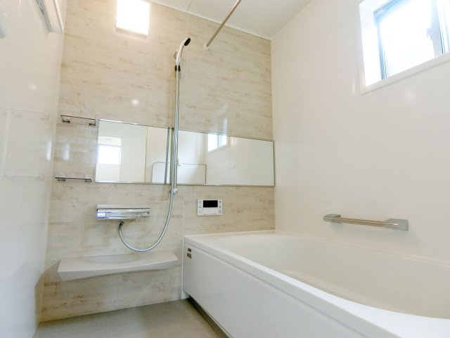 広島市安佐南区長束1丁目　新築一戸建ての浴室|お風呂で日々の疲れを落としましょう