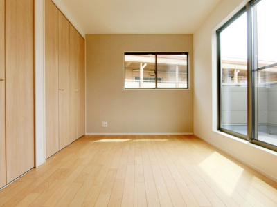 【洋室】 | 広島市安佐南区長束1丁目　新築一戸建て | 広々とした洋室です