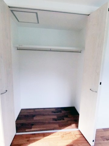 広島市安佐南区長束西１丁目　新築一戸建て（全2棟）の収納|専用の収納スペースです