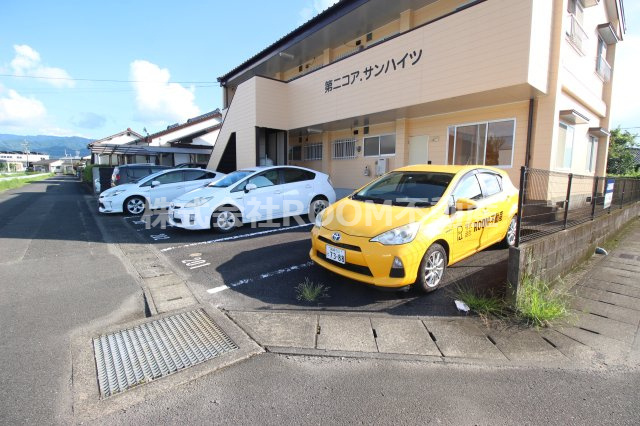 第2コアサンハイツの駐車場