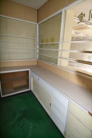 【内装】 | 旭町貸店舗 | 店舗カウンター部分