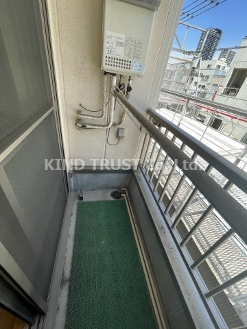 天5ミヤコビルのバルコニー|広々としたバルコニーです