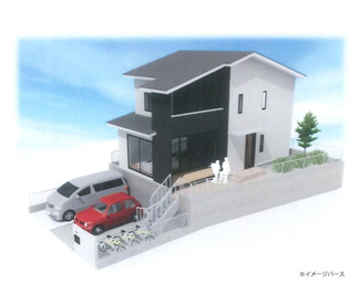 【外観パース】 | 参考プランのイメージパースとなります。
