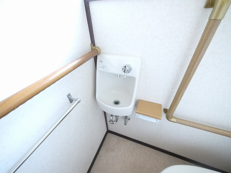 木津川市木津宮ノ裏貸家の洗面所