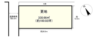 【土地図】 | 野洲市六条　売土地