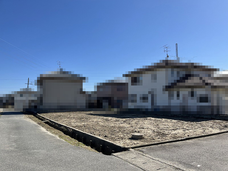 野洲市六条　売土地の外観