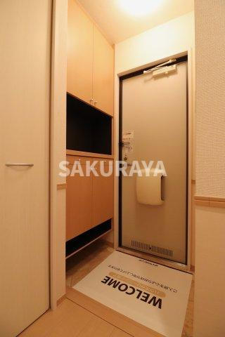 スカイコート Ａの玄関|2023年撮影。現況と異なる場合がございます。