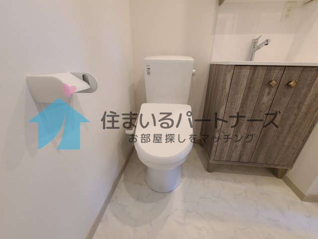 久留米市荒木町荒木のアパートのトイレ|トイレもきれいです