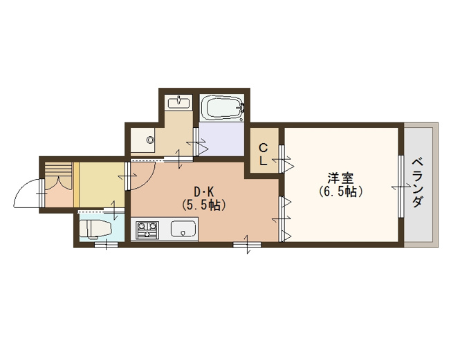 【間取り】 | エトワール天下茶屋