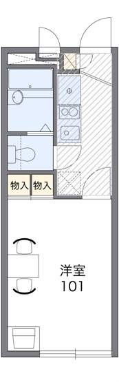 【間取り】 | FKⅡ | 写真は同タイプの為実際とは異なる場合がございます