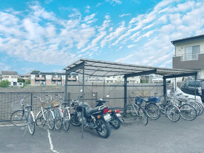 【その他共用部分】 | ディマンドハイツB | 駐輪場