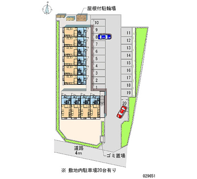 【区画図】 | レオパレスグランディール