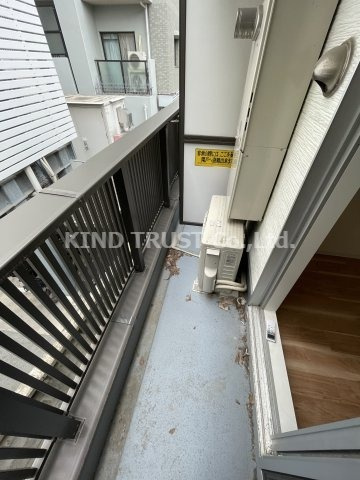 LuXe中津Ⅱのバルコニー|バルコニー付きです