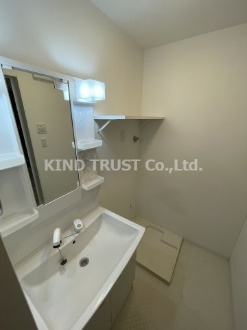 LuXe中津Ⅱの洗面所|洗面所です