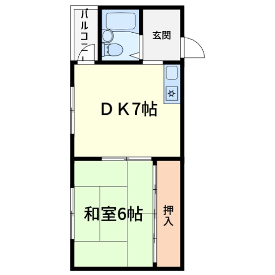 【間取り】 | フクイハイツ