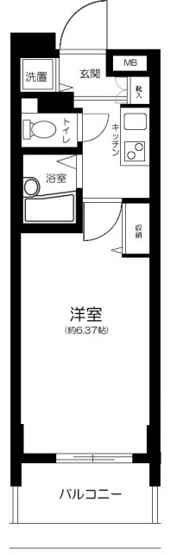【間取り】 | シンシア新中野