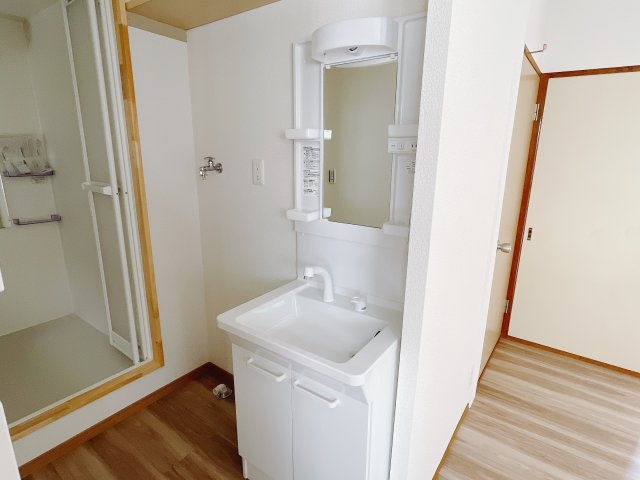 ケイプタウン萩の洗面所