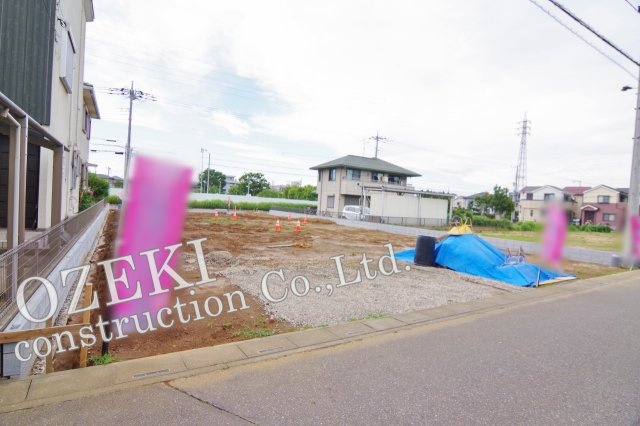 越谷市東越谷新築6棟現場　耐震等級3のIDS工法の外観