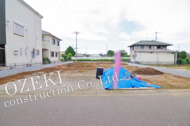 越谷市東越谷新築6棟現場　耐震等級3のIDS工法の外観