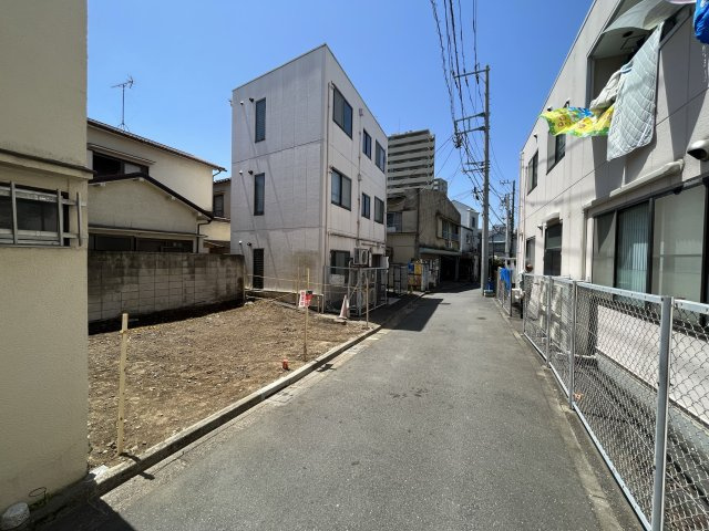 板橋区仲宿 建築条件付き売地の外観