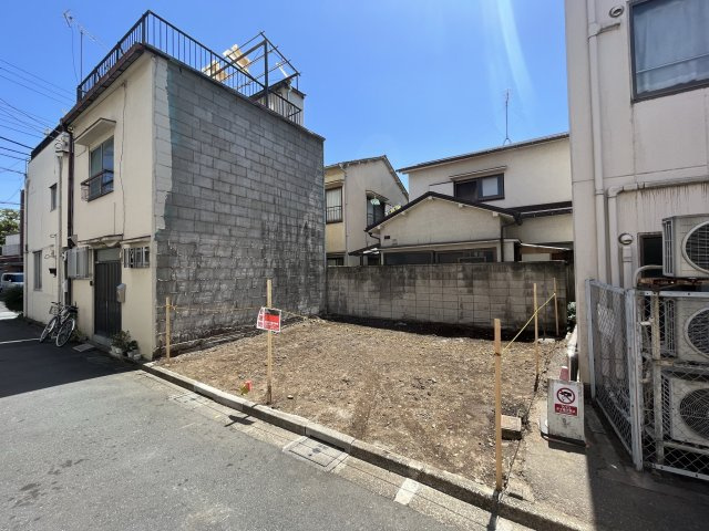 板橋区仲宿 建築条件付き売地の外観