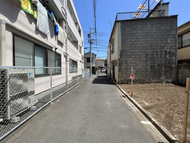 板橋区仲宿 建築条件付き売地の外観