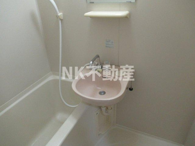 【浴室】 | パトラK（荒本賃貸） | 洗面です