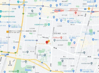 【地図】 | メゾン夕陽丘ノースコート　旭化成ヘーベルメゾンHEBEL HAUS