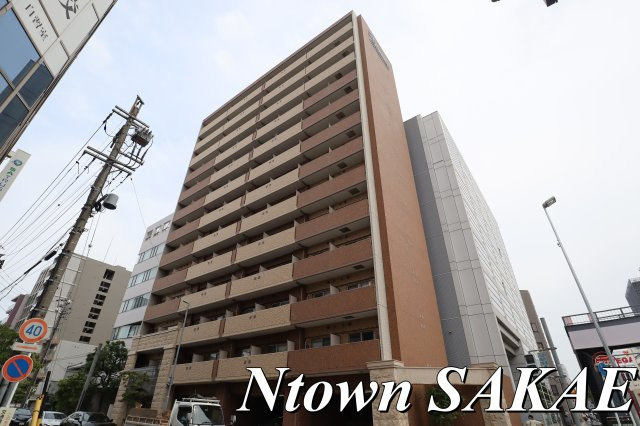【外観】 | プレサンスNAGOYA桜通ビッグビート | 外観は落ち着いています