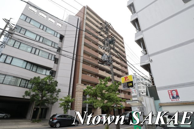 【外観】 | プレサンスNAGOYA桜通ビッグビート | 外観は落ち着いています