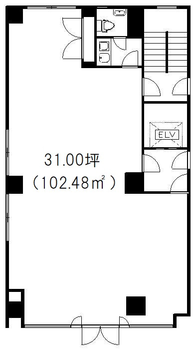 麻布ＣＣビルの間取り