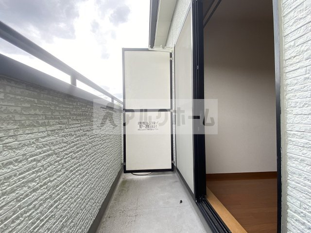 ベルドミール末広3番館のバルコニー