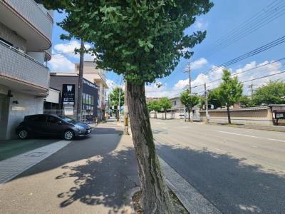 シャトル新御池の地図|前面道路