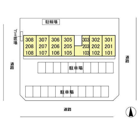 conifer(コニファー)の区画図