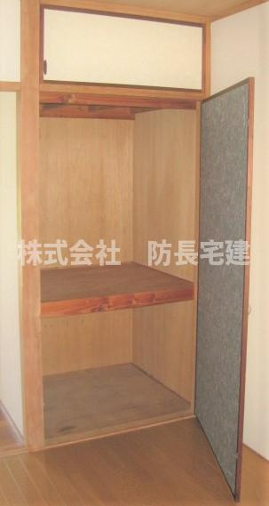 ハイツ宇佐川の収納|収納のためのスペースです