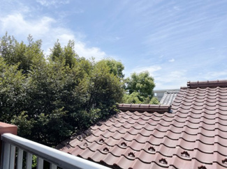 【展望】 | バルコニーからは広い青空が見えて気持ちがいい